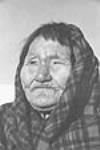 Portrait of an elderly Inuit woman [Pirti, grandmother to Annie Matiusie, Johnny Matiusie and Louie] 1947-1948.