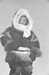 Inuit child in a caribou parka, Inukjuak (formerly Port Harrison), Quebec 1947-1948.
