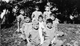 Armenian Boys' Farm: group of eight young boys 1925