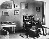 An office in Rideau Hall: Harboard's desk May 1880