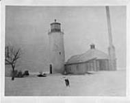 Fog alarm and lighthouse c.a.1914