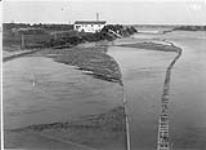Sawmill on St. Quentin Island (?) from bridge 14 June 1899