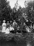 Polish immigrant family picnicking 1890s