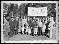 Vancouver branch of the German Workers & Farmers Association in Stanley Park, probably for May Day 1935