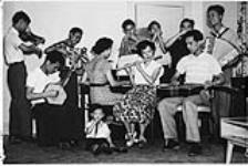 An orchestra of Chinese Canadian students ca. 1960