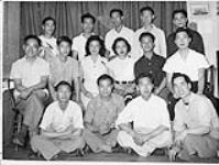 Group of unidentified Chinese Canadian students c 1960