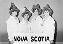 Canadian Ladies' Curling Association championship. Greenwood Rink (Nova Scotia):Helen Rowe, Rita Williams, Sharon Nelson, Maureen Banyard 1972