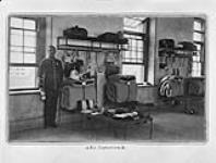Kit inspection in the barracks of the 19th Regiment of Foot Princess of Wales of Yorkshire Green Hussars 1879-80