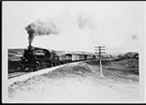 C.P.R. (Canadian Pacific Railway) freight train drawn by Locomotive No.5789 ca.1920-1930