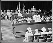 Opening ceremonies at the National Convention of the Federated Women's Institutes of Canada 1961
