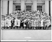 Group portrait of the delegates at the Convention of the Federated Women's Institutes of Canada 1964