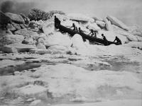 Traversée du fleuve Saint-Laurent au printemps 27 Apr. 1875