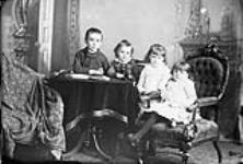 Master Roger (group of children - Blair Roger second from left) May 1887