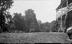 On the lawn Maplehurst, Muskoka Lakes ca. 1907
