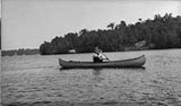 Canoeing, Rosseau Lake, Muskoka Lakes ca. 1907