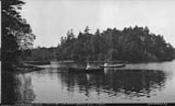 View from Eagle Island, Craigie Lea, Muskoka Lakes ca. 1907