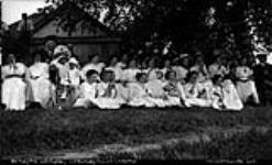 Rooting for Clevelands, Clevelands-Elgin House Baseball Match, Muskoka Lakes ca. 1908