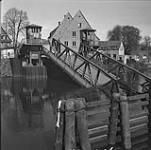 Damaged bridge across the Dortmund-Ems Canal 8 Apr. 1945