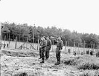 Demobilization of high-ranking German officers and officials at an internment camp, Esterwegen, Germany, 8 June 1945 June 8, 1945.