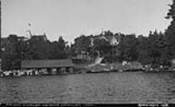 Fife House, regatta, Rosseau Lake, Muskoka Lakes ca. 1908