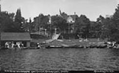 Fife House, regatta, Rosseau Lake, Muskoka Lakes 1908