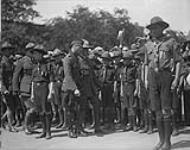 ROYAL TOUR. Prince of Wales reviewing Boy Scouts Companies at Champs-de-Mars 1927.