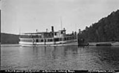 H.& L. of B. Navigation Co. steamer "Mohawk" at Ronville, Muskoka Lakes ca. 1908