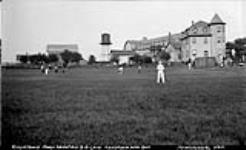 Elgin House-Port Sandfield Baseball Game, Port Sandfield at the bat, Muskoka Lakes ca. 1909