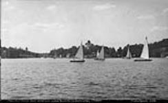 Muskoka Lakes Association Regatta, Sailing Race, Prospect House, Rosseau Lake, Muskoka Lakes 2 Aug. 1909
