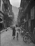 Street scene in the Chinese quarter of Victoria 2 Nov. 1945