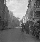 Street scenes with Canadian soldiers 16/17 Aug. 1944