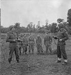 First prisoners captured by The Highland Light Infantry of Canada 07-Jul-44