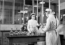 Microbiology 11 class, University of Montreal 25 Apr. 1947