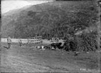 Survey party camp on Skagway trail 1897