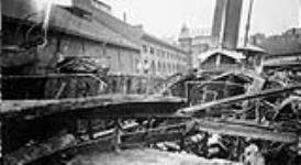 Burn deck of Steamer PICTON Vers 1900