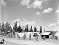 Prince Albert National Park - Tourists' tents on public camp-ground at Waskesiu Aug. 1948