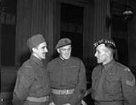 Non-commissioned officers who all received Military Medals, at Buckingham Palace, London, England, 17 October 1944 17-Oct-44