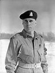 An unidentified officer at A35 Canadian Parachute Training Centre, Camp Shilo, Manitoba, Canada, 20 March 1945 March 20, 1945