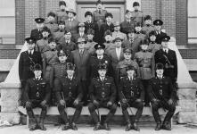 Graduates of Canadian Police College course no. 17, given at "Depot" Division 25 Mar. 1950