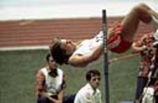 Saut de Greg Joy aux Jeux Olympiques d'été de 1976 à Montréal 1976