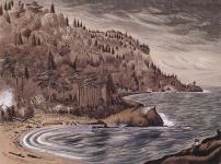 Gros Cap, Lake Superior septembre, 1842