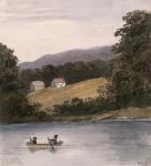 Chalet sur le lac Charles ca. 1838-1842
