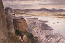 View from the Citadel, Quebec ca. 1838-1842