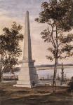 Monument to Wolfe and Montcalm, Quebec ca. 1838-1842