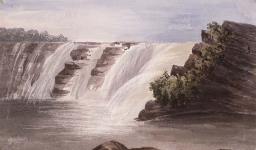 Les chutes Chaudières 12 June 1840