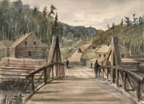 Camp St. François, Centre of Temiscouata Portage 1836-1842