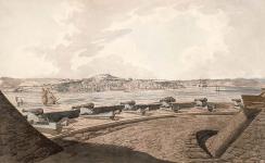 View of Halifax from Georges Island 29 April, 1801