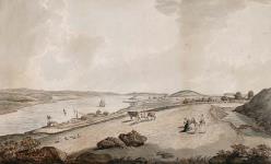 View from Fort Needham near Halifax 29 avril 1801