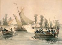 Engagement in the Thousand Islands 1840