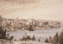 Forges de M. Bell sur la rivière Saint-Maurice, près de Trois-Rivières 19 septembre 1844